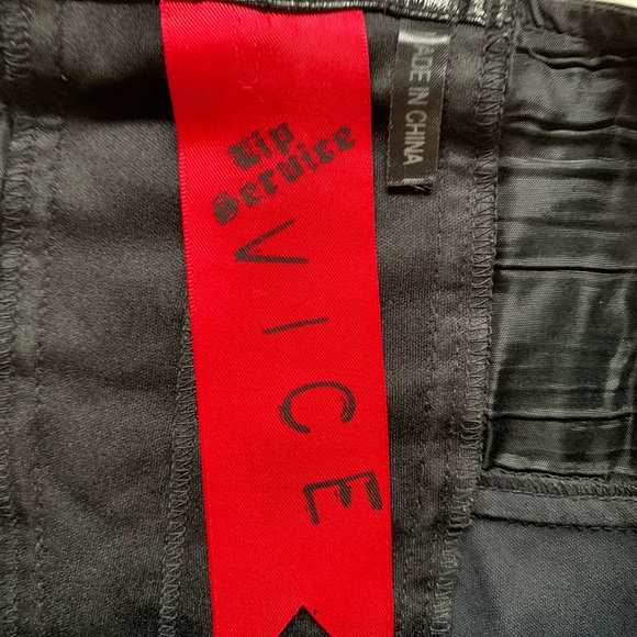 RARE Lip Service Corset Goth Skirt - Picture 5 of 6